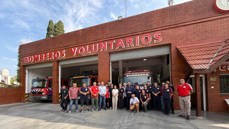 El Municipio cede un predio a los Bomberos de Ingeniero Maschwitz para la creación de un nuevo Centro de Entrenamiento