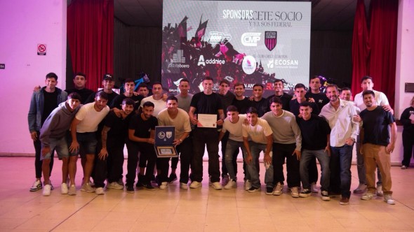 Atlético Escobar celebró su 13° aniversario con más de 350 personas y el histórico ascenso al Federal A