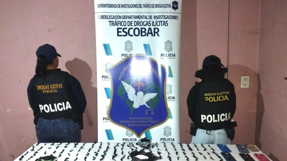 Cayó una banda narcocriminal de 12 personas en Savio: todos detenidos y más de 400 dosis de cocaína secuestradas