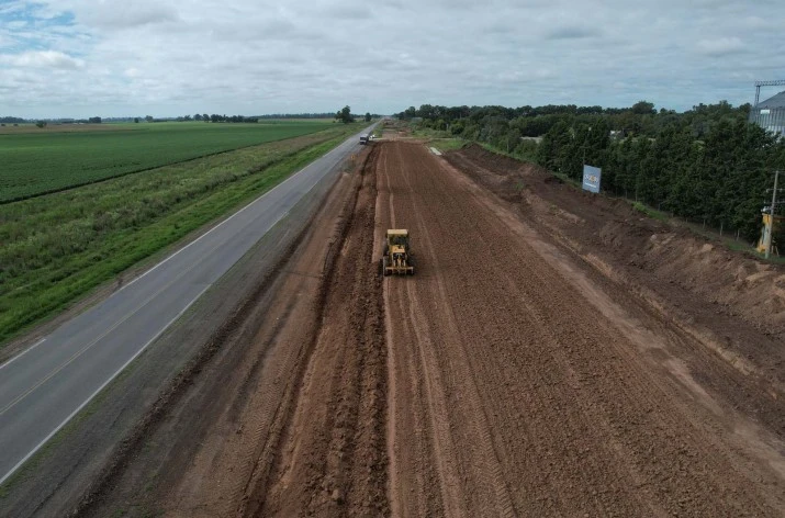 La Provincia de Buenos Aires sigue ejecutando la autovía de la Ruta Provincial N°41