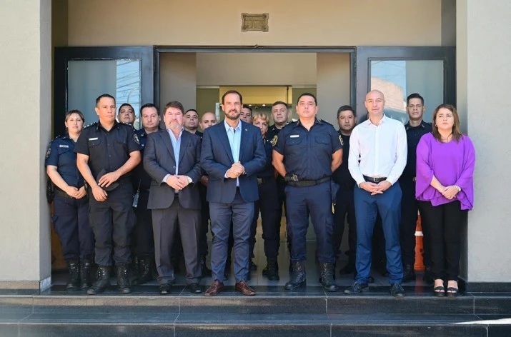 Ariel Sujarchuk recibió a los nuevos jefes policiales y convocará a una Mesa de Coordinación con autoridades federales