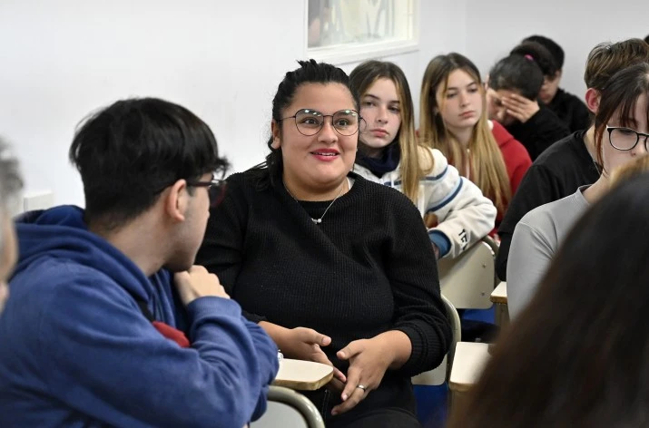 Julio Zamora participó del programa municipal "Decidí Tu Vocación" destinado a jóvenes que buscan una profesión