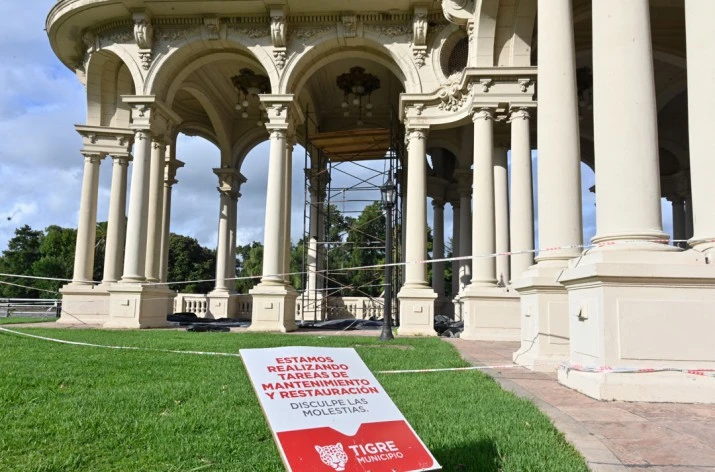 El Municipio continúa con las tareas de mantenimiento edilicio en el Museo de Arte Tigre