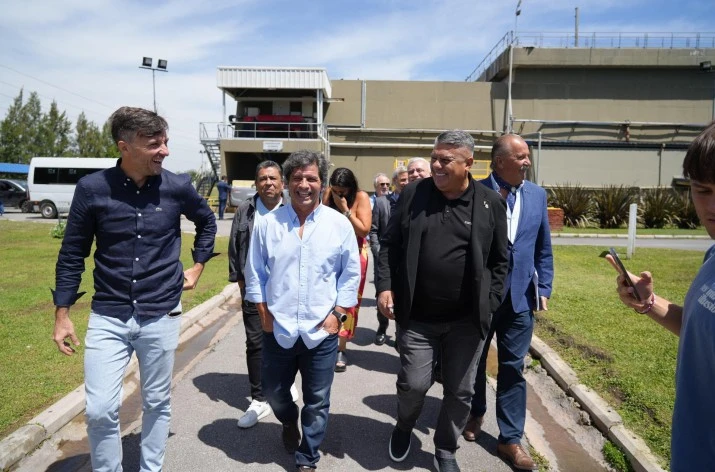 Lucas Ghi mantuvo una reunión con Claudio Tapia para recorrer el CEAMSE