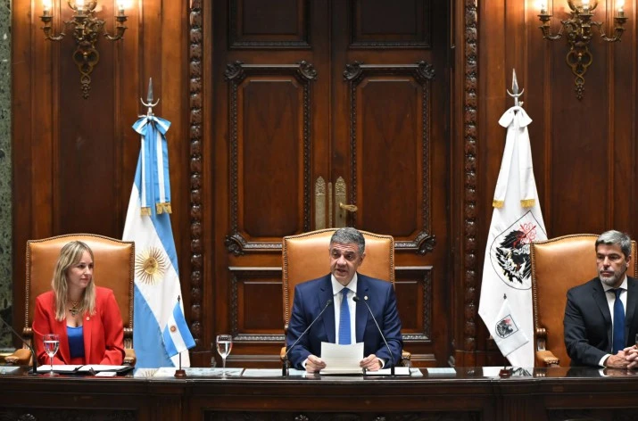 Jorge Macri abrió las sesiones legislativas con un llamado al orden, la austeridad y un ambicioso plan de movilidad