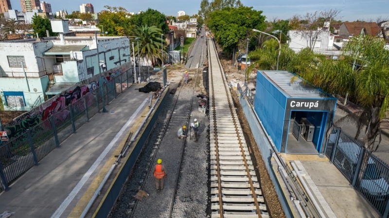 Tren Mitre: El fin de semana continúan las obras para garantizar la seguridad operacional y estará afectado el servicio