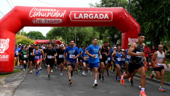 Carrera Comunidad Tigre: el Municipio llevó adelante la última edición del año en Don Torcuato