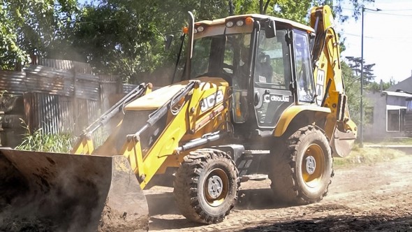 Santiago Passaglia supervisó obras de pavimentación en barrio Colombini y destacó el avance urbano en San Nicolás