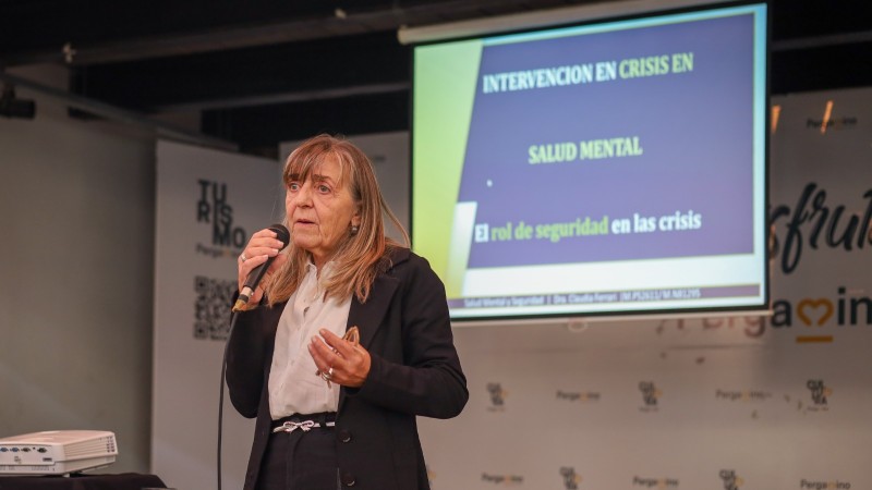 Pergamino capacita a su personal policial en salud mental para mejorar la intervención en crisis